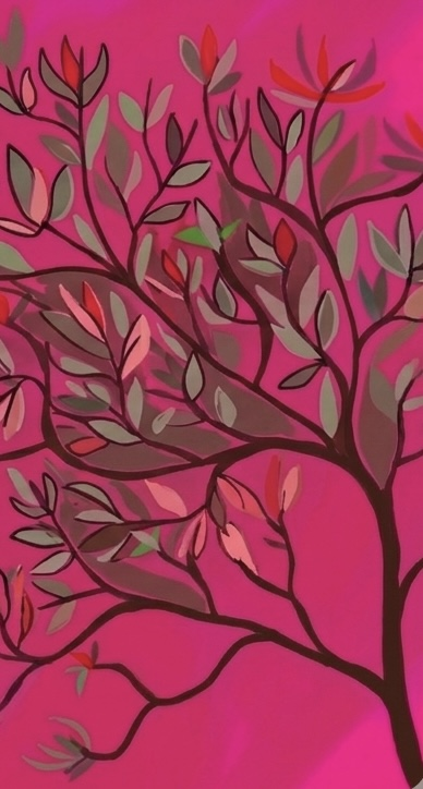 Pink Tree  One