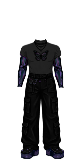 Gothic Y2K Butterfly