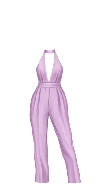 Kelisha Lilac Jumpsuit