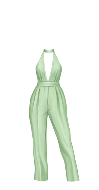 Kelisha Mint Jumpsuit