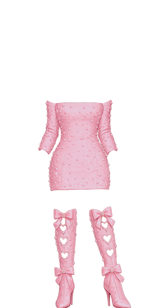 Pearls Pearls Pearls Pink