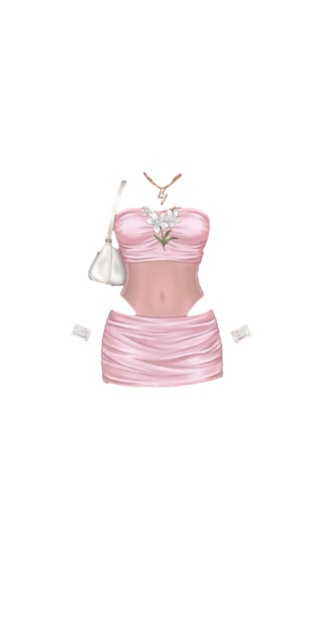 Pink Petal Y2K Co-ord