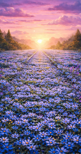 Overgrown Flower Trackers