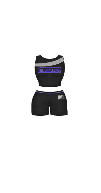 Female Challenger - Black & Purple