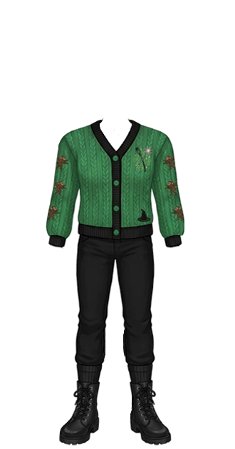 Male Elphaba Cardigan