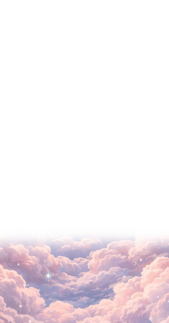 Pastel Heart Shaped Moon FG