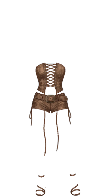 Leather Corset