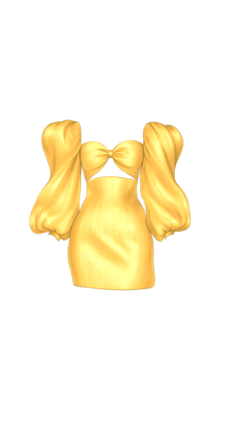 Seraphine Gold Dress