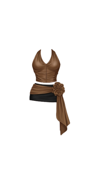 BrownAndBlackLeather