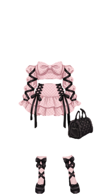BlackAndPinkBow