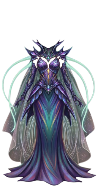 Alien Queen Gown
