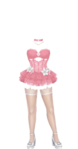 Pink Blossom Coquette