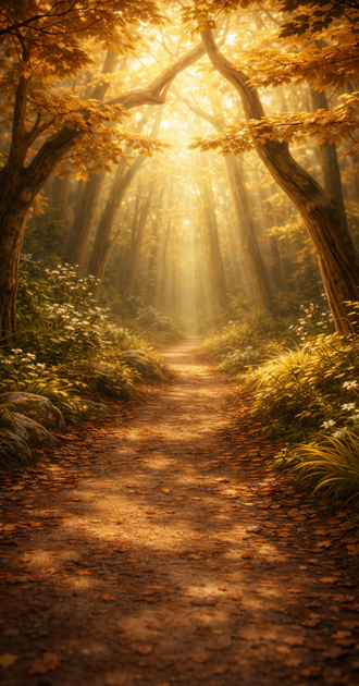 Golden Forrest Path