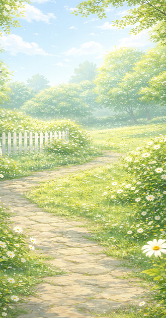 Spring Meadow Background