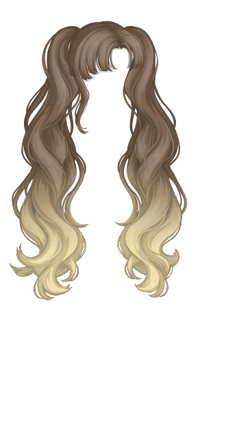 Ombre Milkshake Pigtails Test