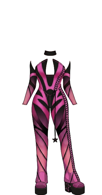Pink Galactic Jumpsuit