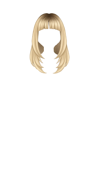 Layered Bangs Blonde