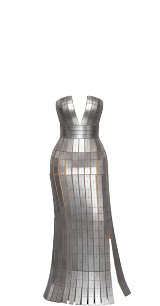 Metallic Gown