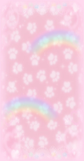 Pawprints & Rainbows BG