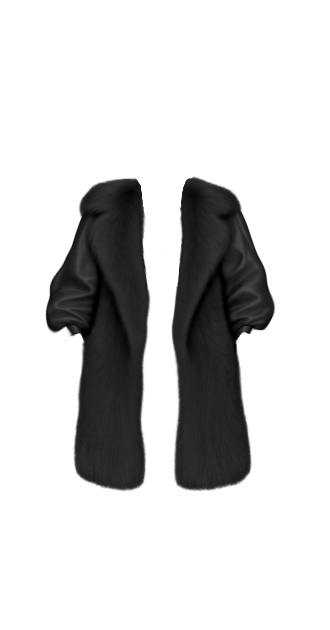 Kathy Black Coat