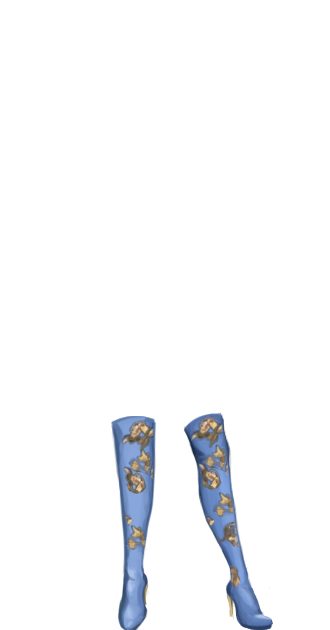 Natasha Poly Versace Heels