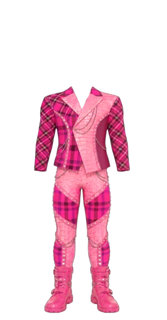 Pink Rockstar Vibes (Male)