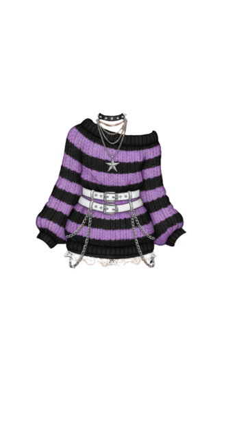 Off-the-Shoulder Sweater