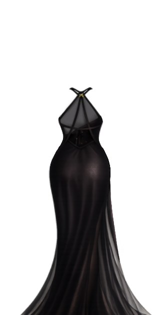 Black strap Dress