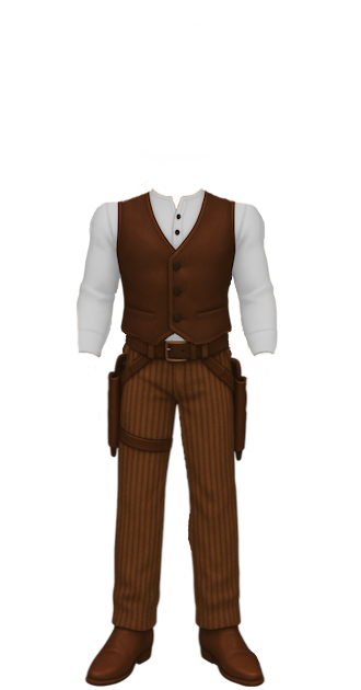 Mens Vintage Wild West Costume