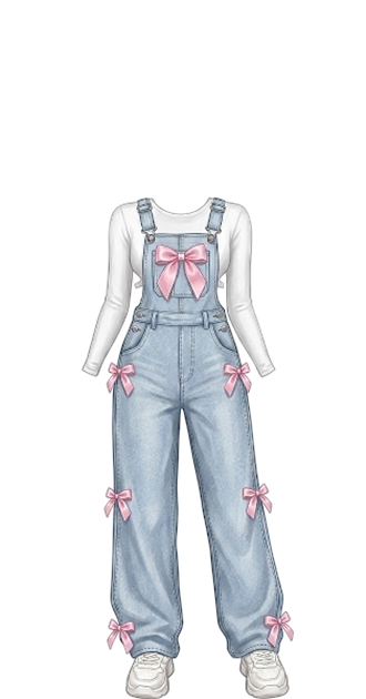 Ribbon Overalls