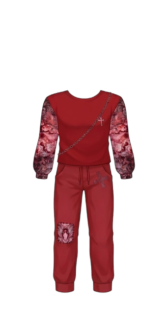 Maroon Men Comfy Clothes