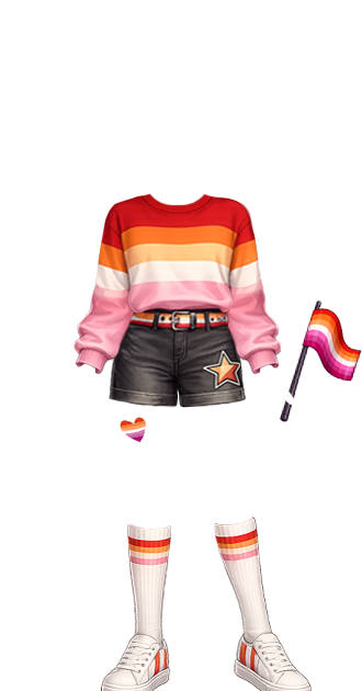 Lesbian Pride Outfit