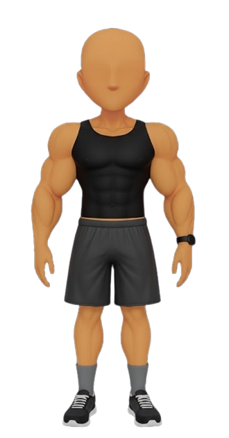 (MALE) Crossfit look