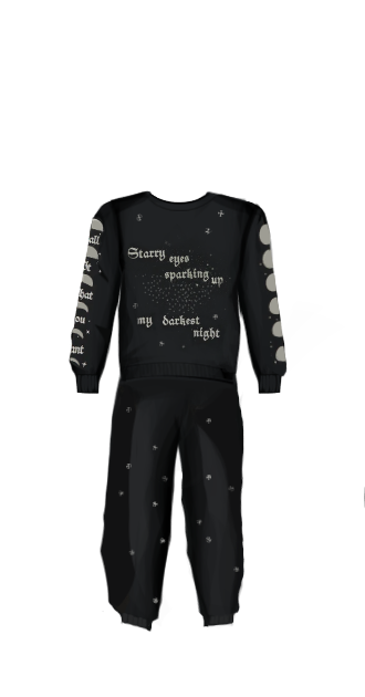 Starry eyes sparking up my darkest nights