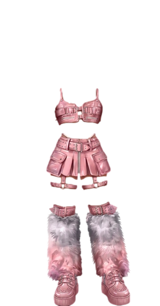 Pink Moto Outfit
