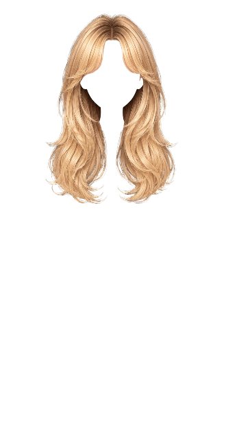 Curtain Bangs (Blonde)