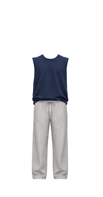 Navy Sleeveless