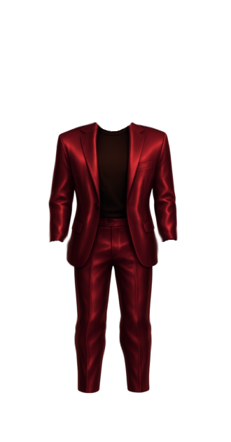 Bruno Red Suit Set