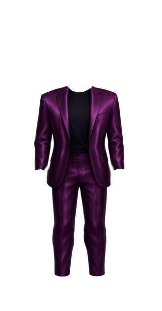 Bruno Purple Suit Set