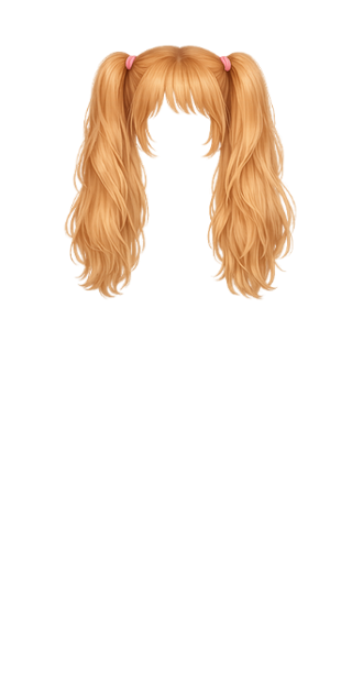 Blonde Pigtails