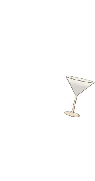 Oversized Martini Glass