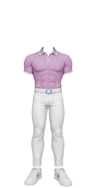 purple button up
