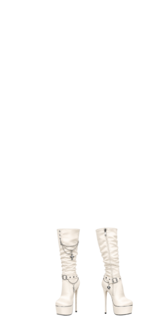 Amanda White Boots