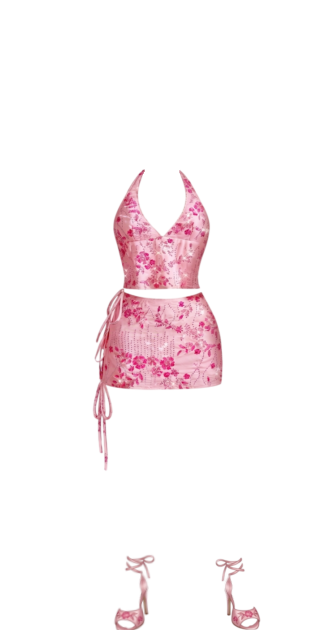 Blossom Sparkle Outfit (w/ shoes)