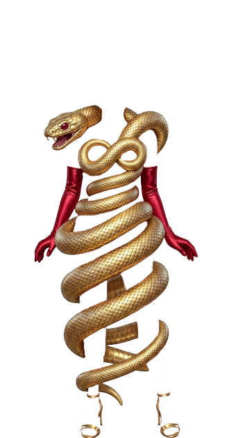 snake dress