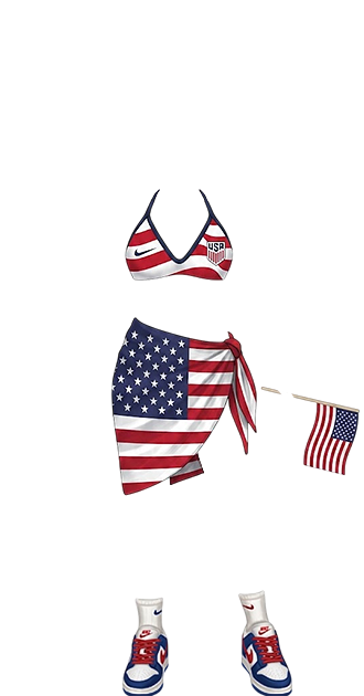 World Cup USA girl by imon