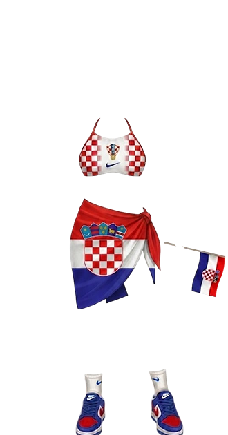 World Cup Girl Croatia by Imon