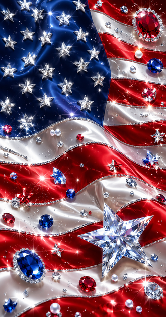 Red, White and Boom Diamonds