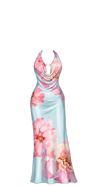 Painted Petals Dress