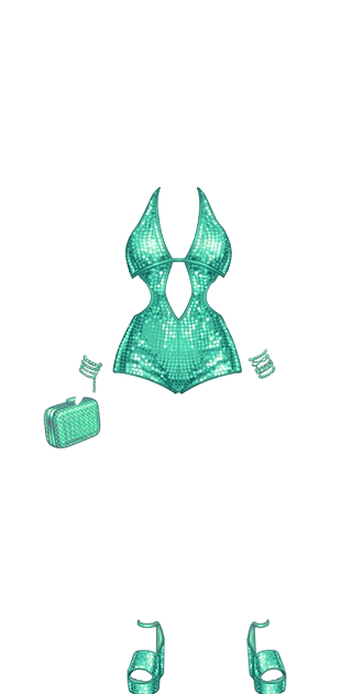 Disco Glam Lagoon